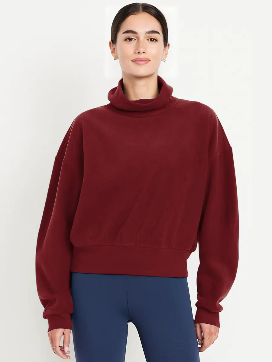 Women's Oversized Performance Microfleece Sweatshirt