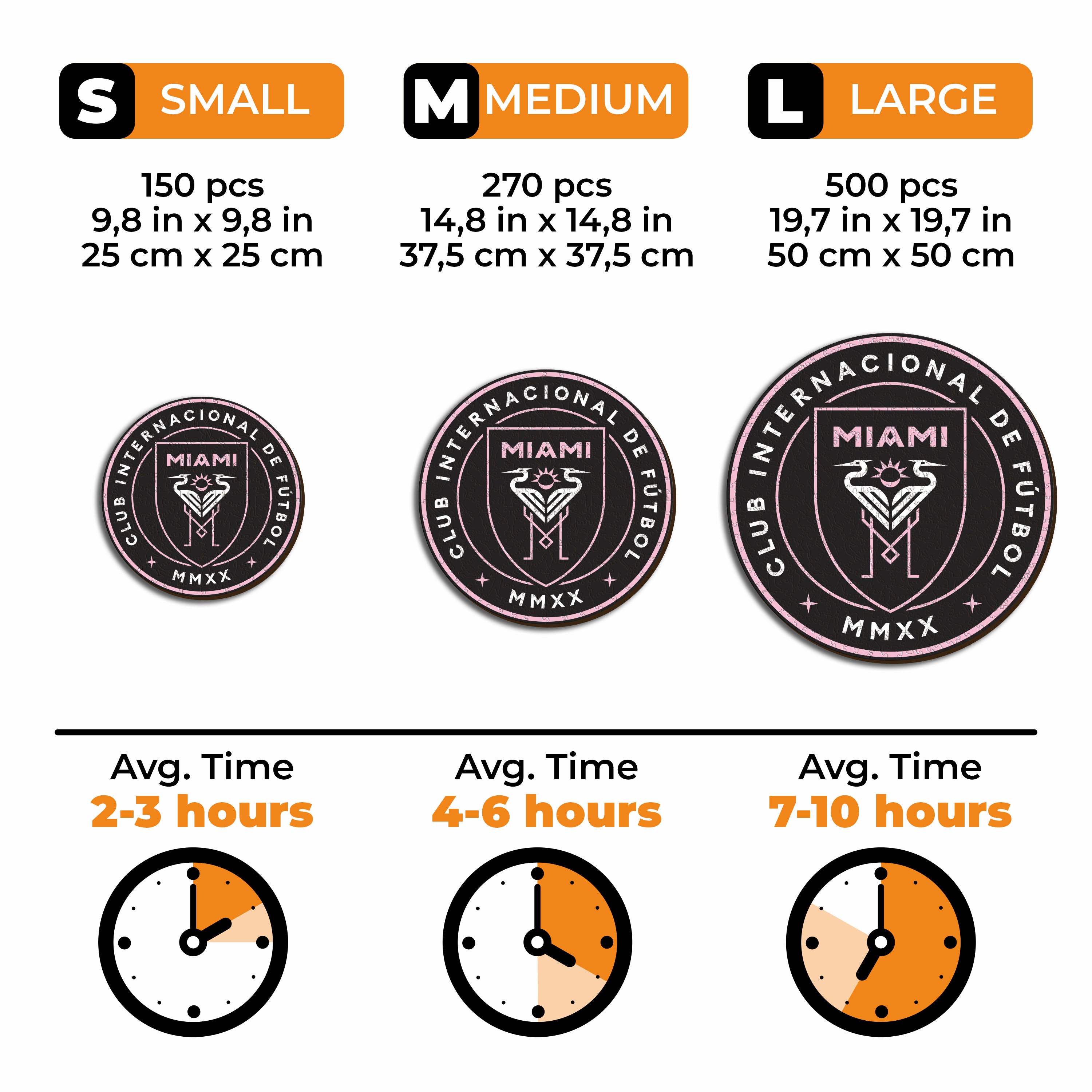 Inter Miami CF® Logo - Wooden Puzzle