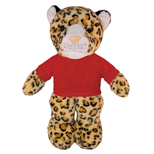 Soft Plush Leopard with Tee 8inch