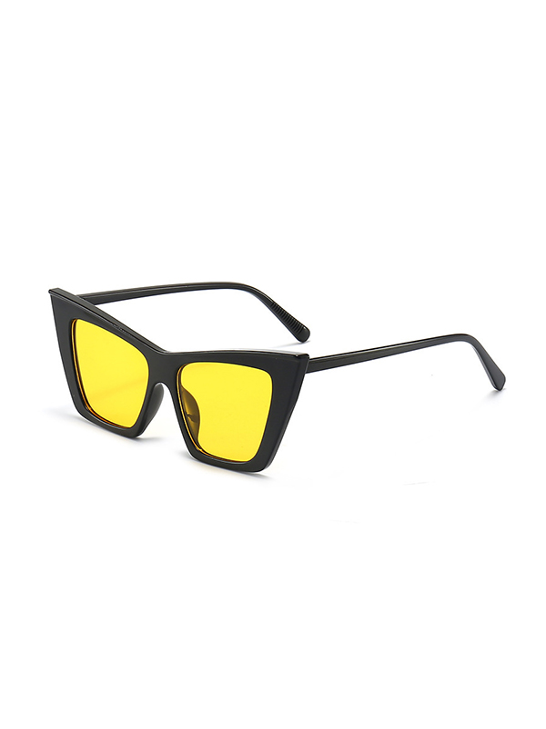 Geometric Sun-protection Sunglasses Accessories