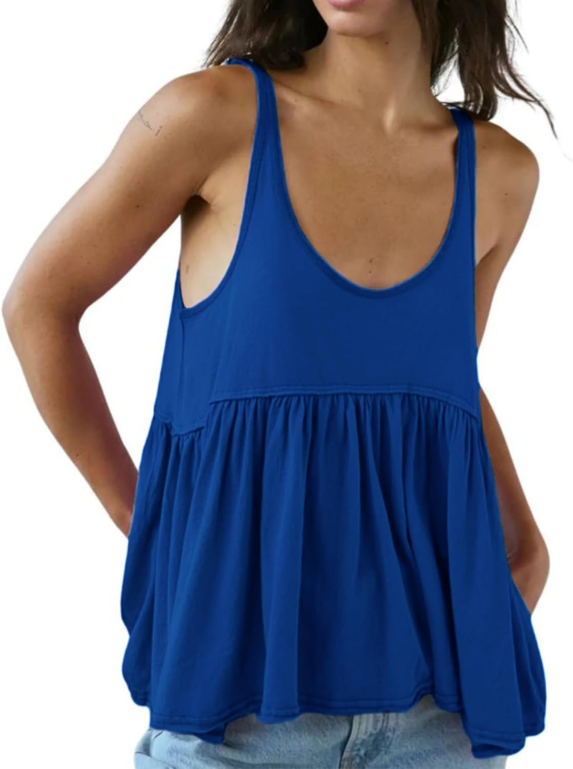 ✨2026 Hot Sale✨Women's Summer Flowy Tank Tops