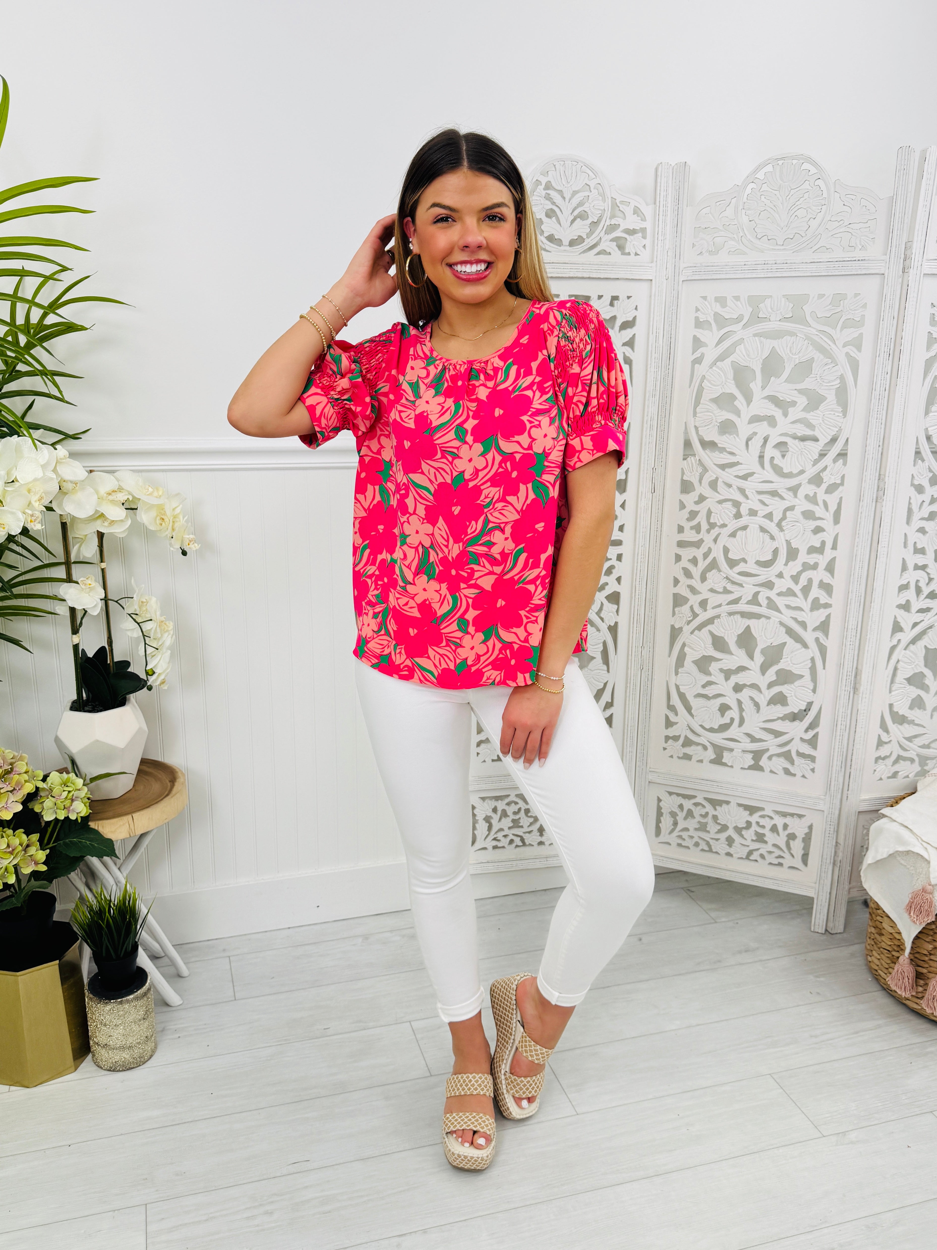 Sunday's Best Bloom Top