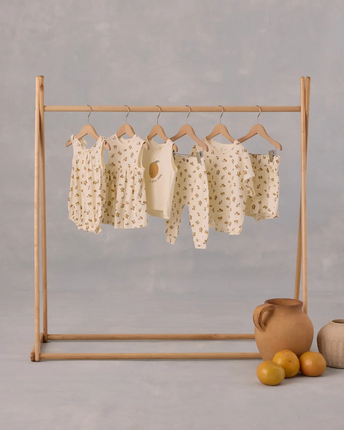 Shoulder Tie Bubble || Oranges