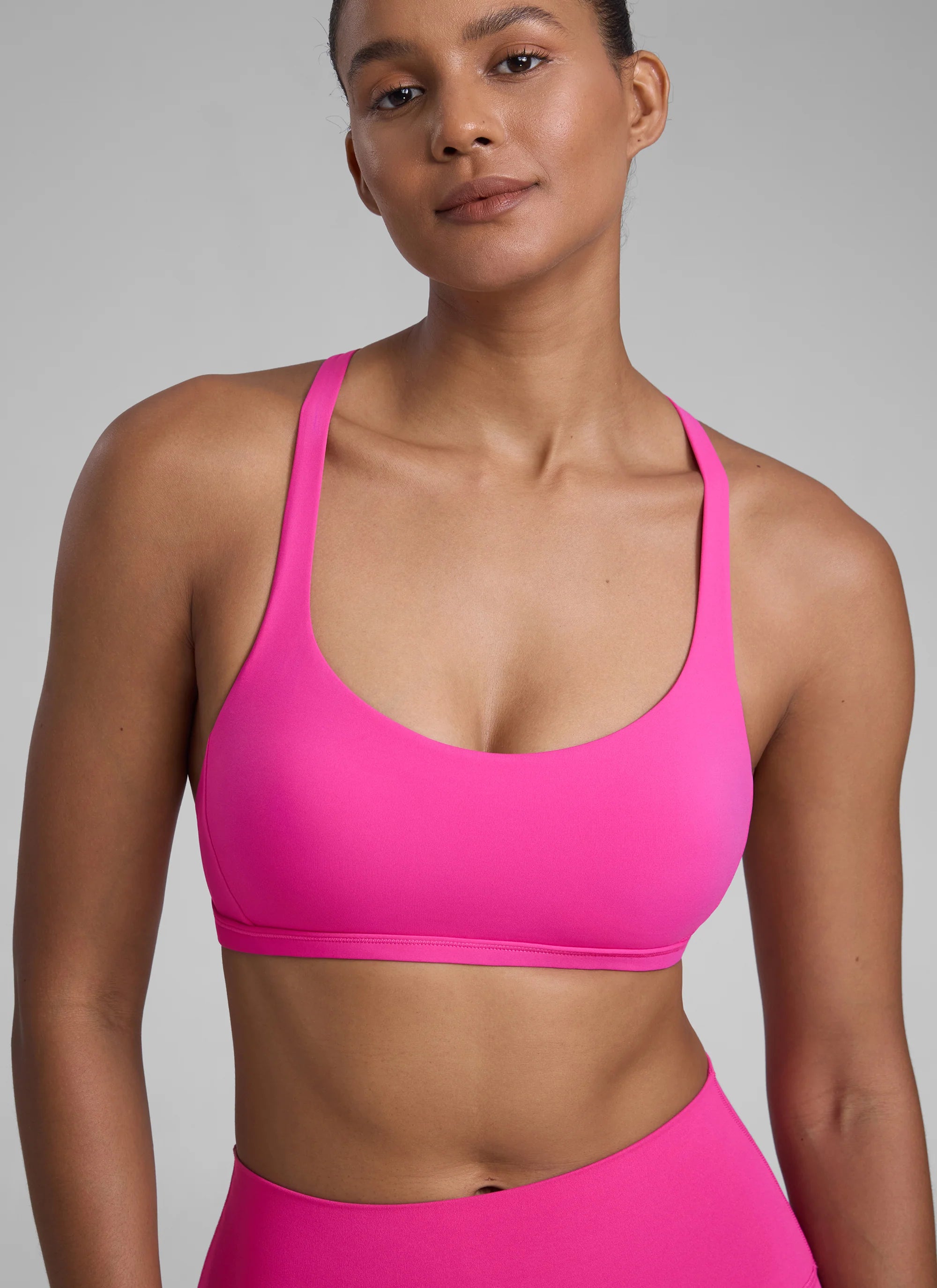 Nakedfeel Low Cut Strappy Bra (6 Straps)