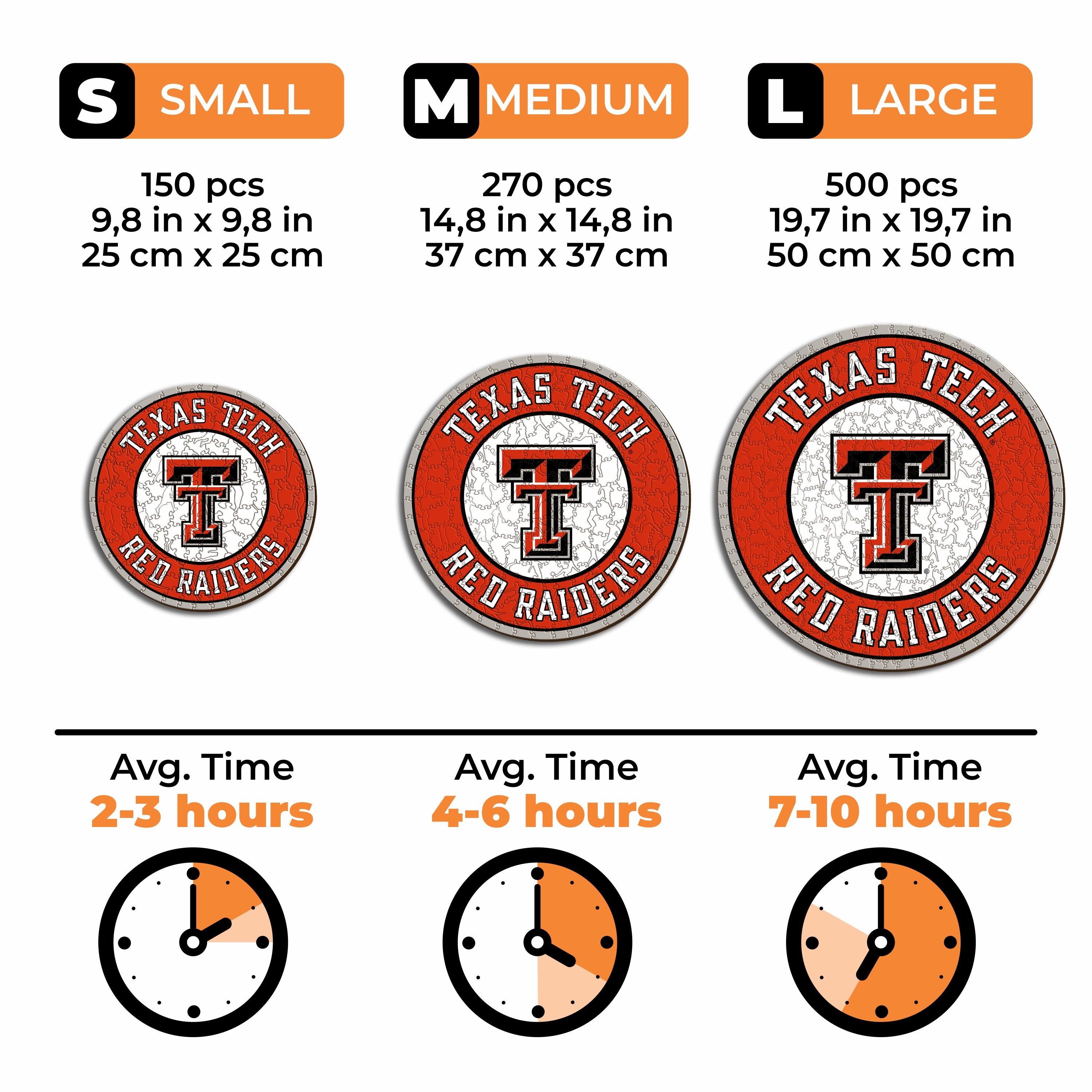 Texas Tech University - Wooden Puzzle