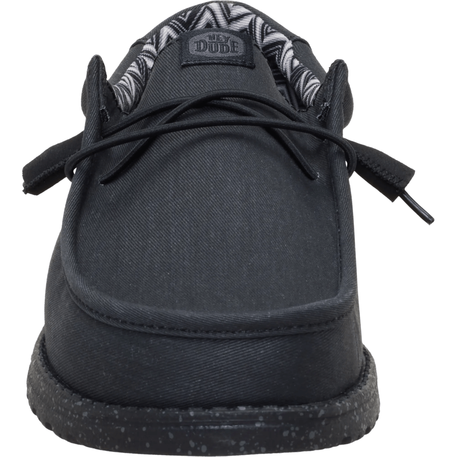 Wally Stretch Canvas - Black/Black