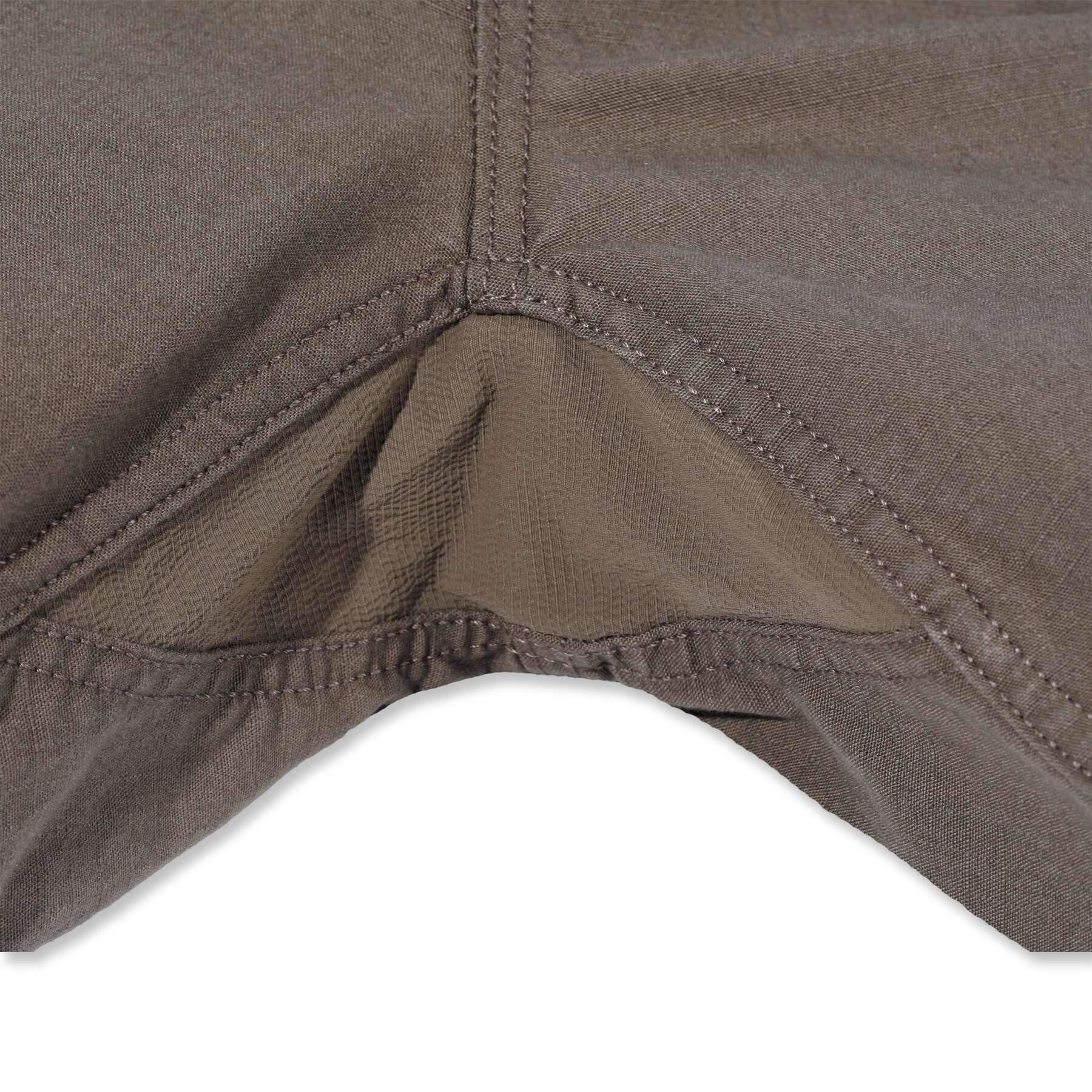 CHT Steel Relaxed Fit Double Front Stretch Ripstop Cargo Trousers 103335