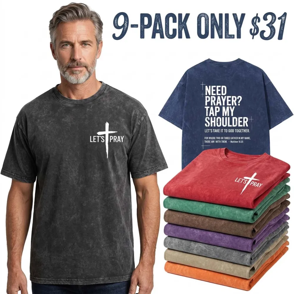 ⛪✝️ Easter 2026  Need Prayer Hoodie - Tap My Shoulder Let's Pray Christian Faith Top