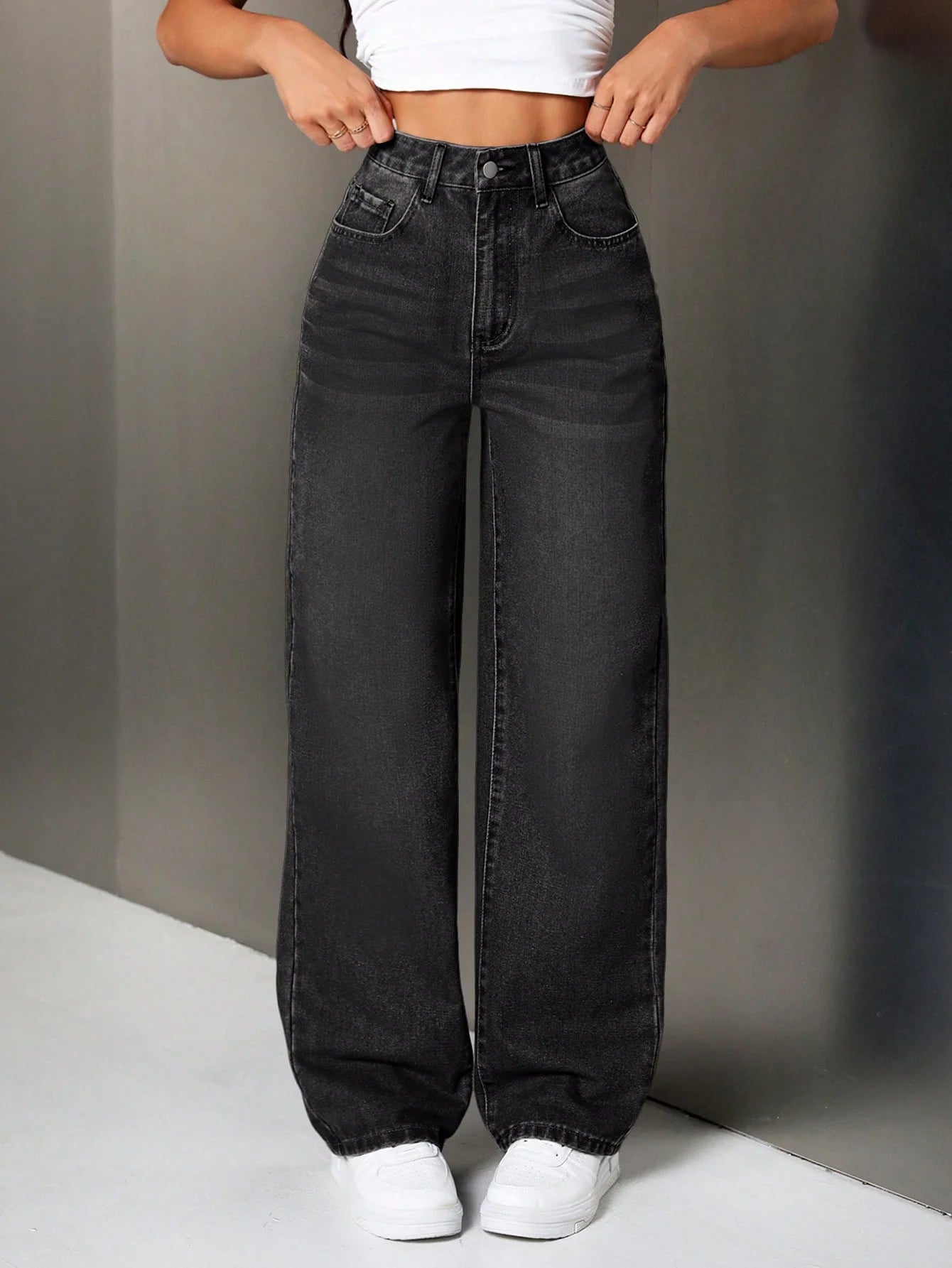 After Dark Straight Fit Jeans