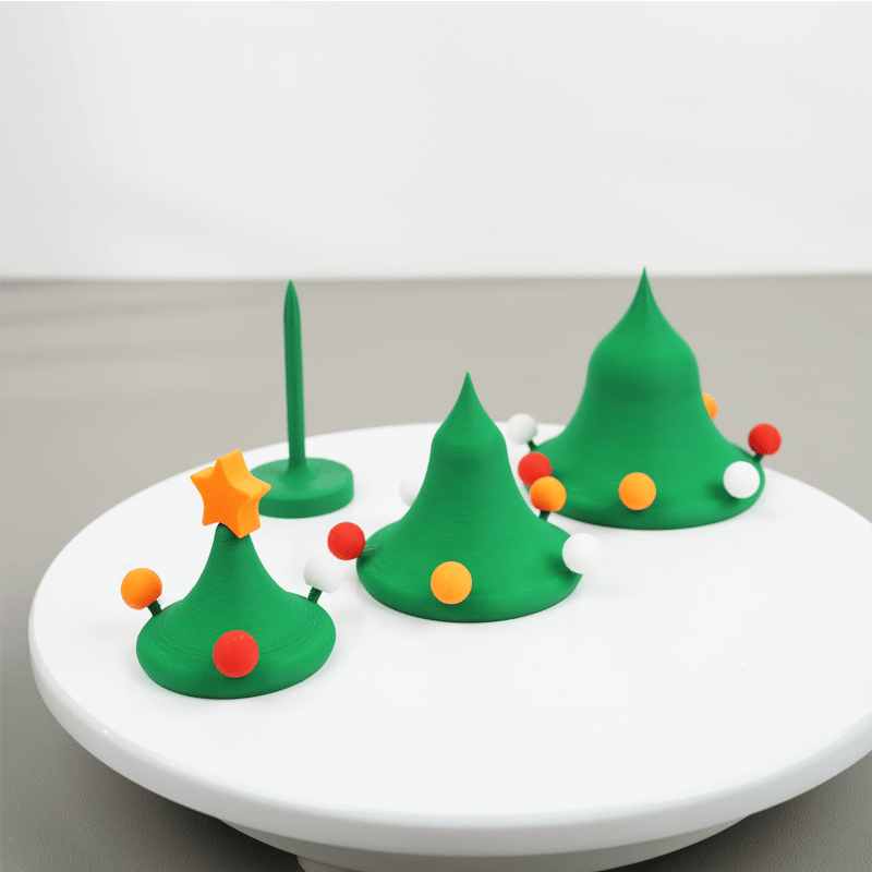 🎄3D Printed Dancing Christmas Tree Decompression Toy: Festive Fun & Stress Relief in One!
