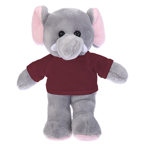 Soft Plush Elephant with Tee 8inch