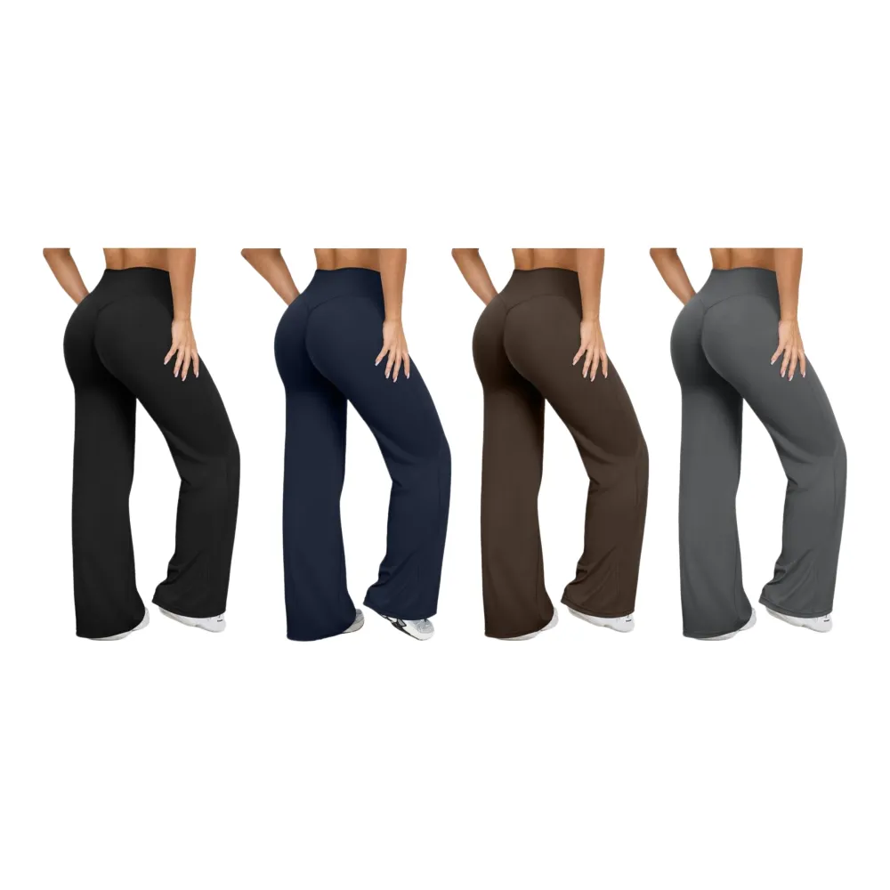 Women's Casual Pants - High-waisted Loose