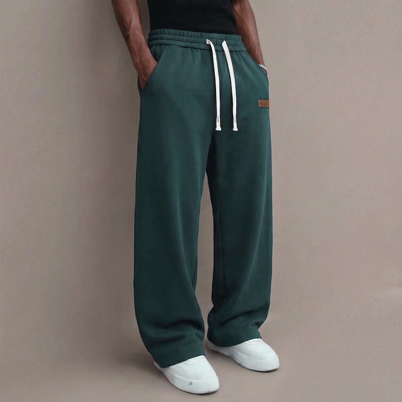 Men’s Casual Stretch Drawstring Pants – Relaxed Fit Everyday Trousers