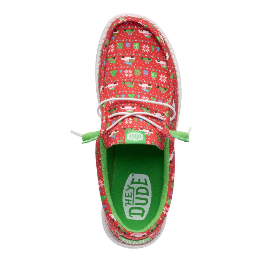 Wally Holiday Sweater - Red/Green/Multi