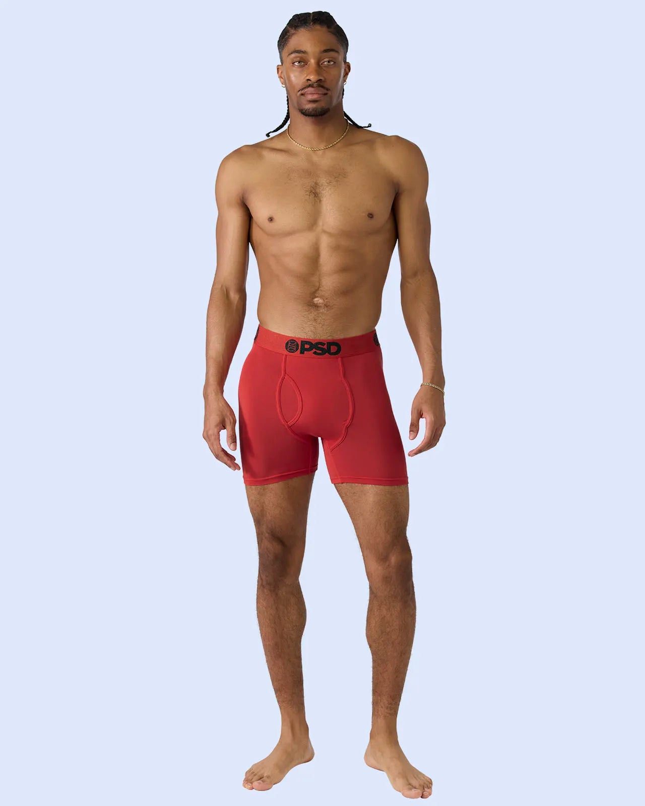 Luxe Modal - Metallic Red