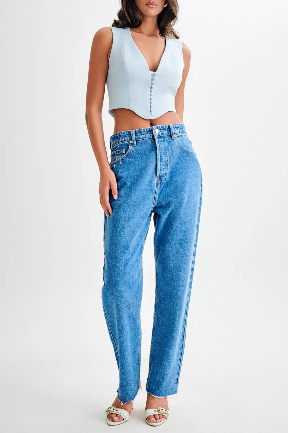 Cotton Sleeveless Top