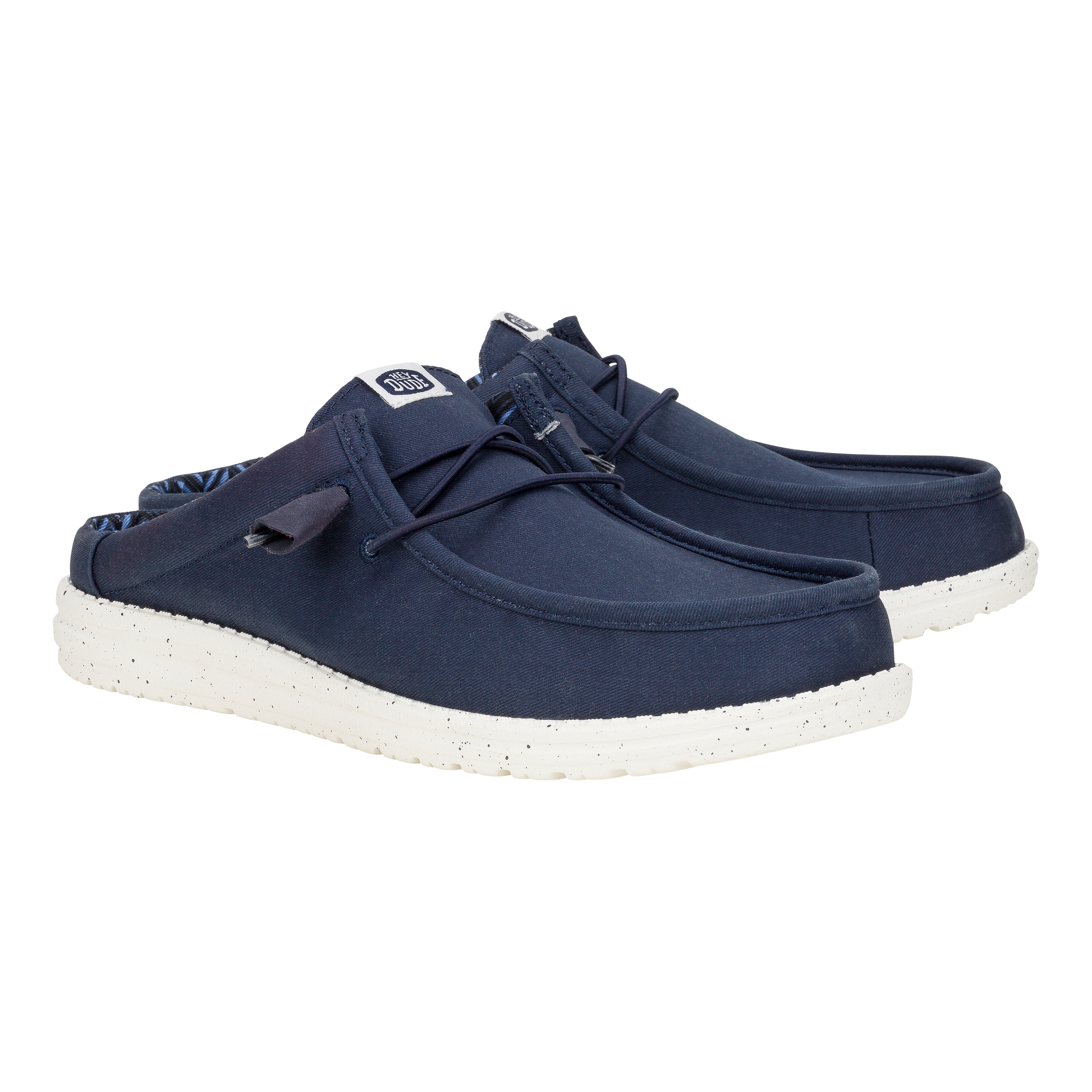 Wally Slip Stretch Canvas - Navy