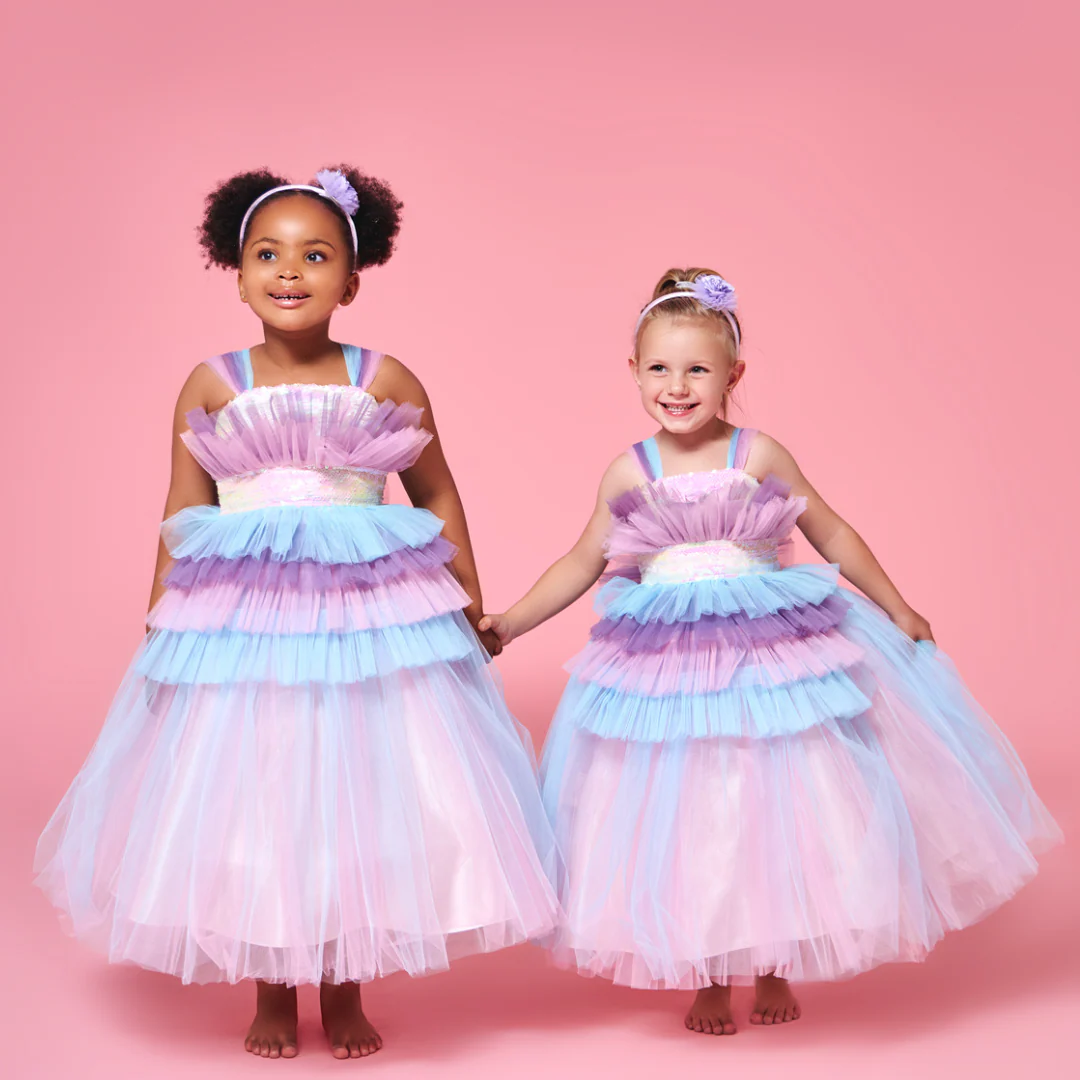 Multicolour Cinderella Dress