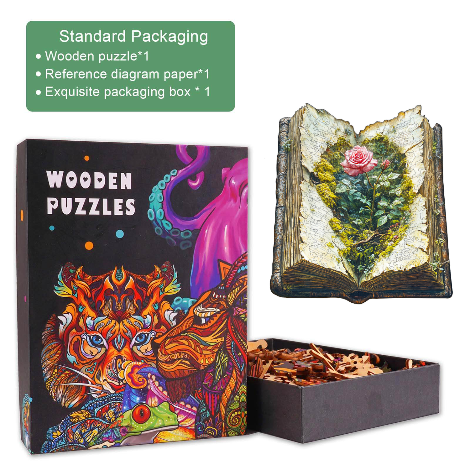 The Last Bloom  Wooden Jigsaw Puzzle
