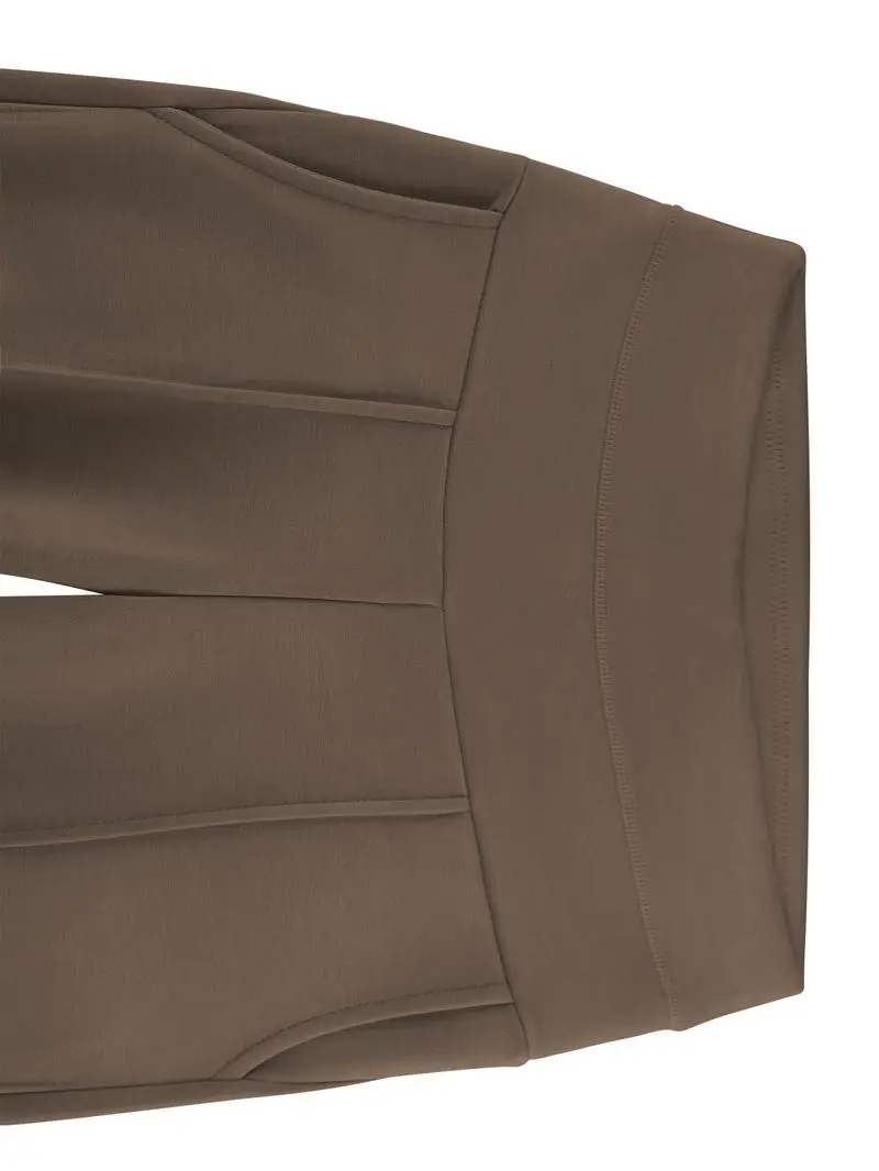 Women's Plain Loose Straight Leg Pants, Wide Leg High Waist Sporty Casual Sweatpants with Pockets