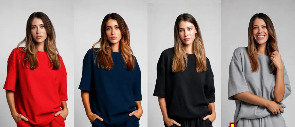 Unisex's Waffle Lounge Set