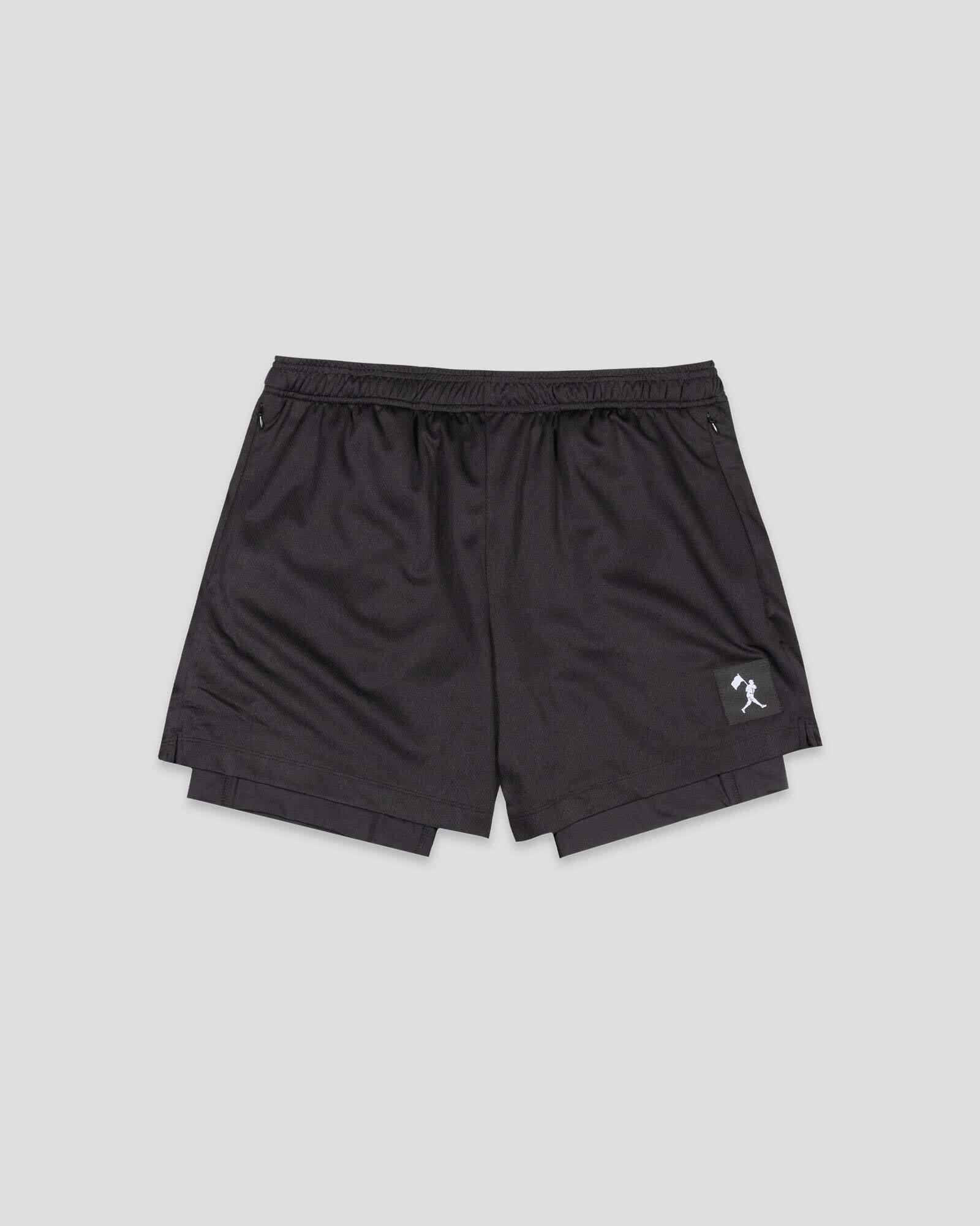 Diamond Air Liner Mesh Training Shorts (Black) - Youth