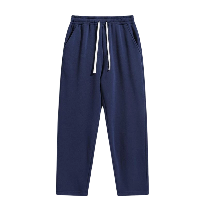 Men's Solid Fashion Sweatpants, Versatile Year-Round Wear