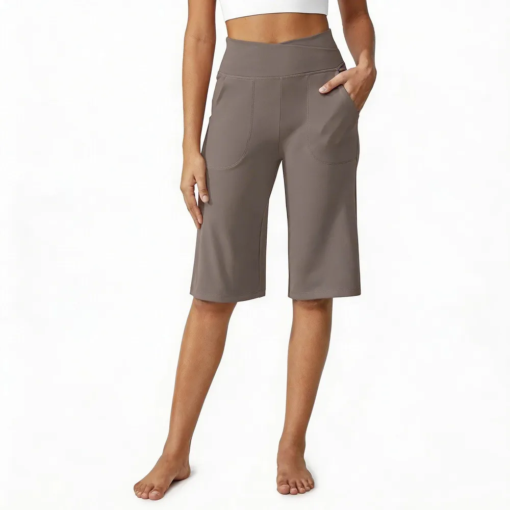 Loose High-Waist Casual Cropped Yoga Pants(New Arrivals)