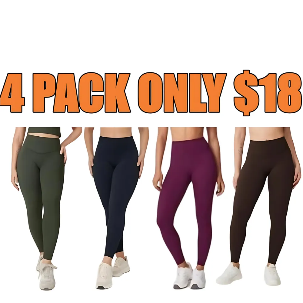 Women High Waisted Soft Yoga Workout Leggings