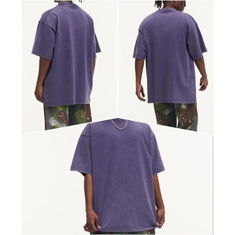 Men’s Vintage Oversized Heavyweight Cotton T-Shirt Pack