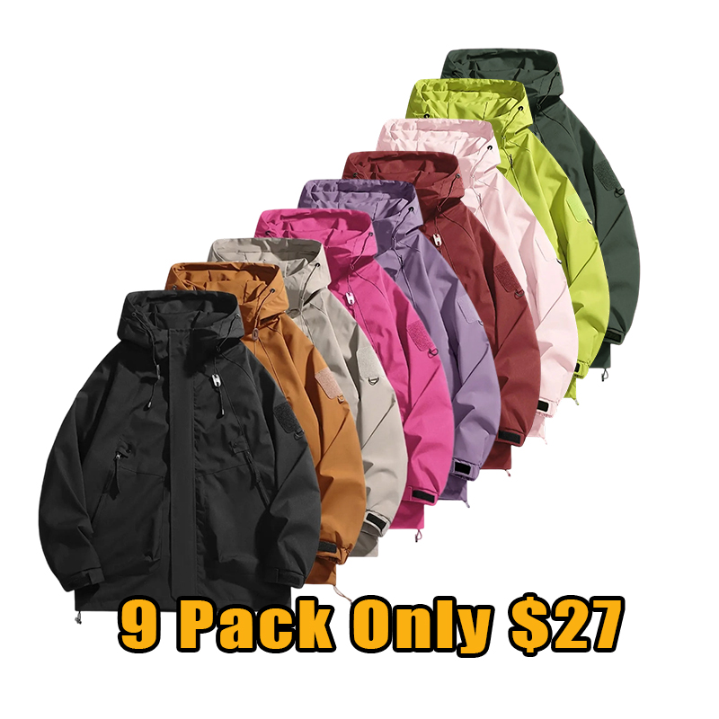 Women’s Lightweight Hooded Windbreaker Jacket