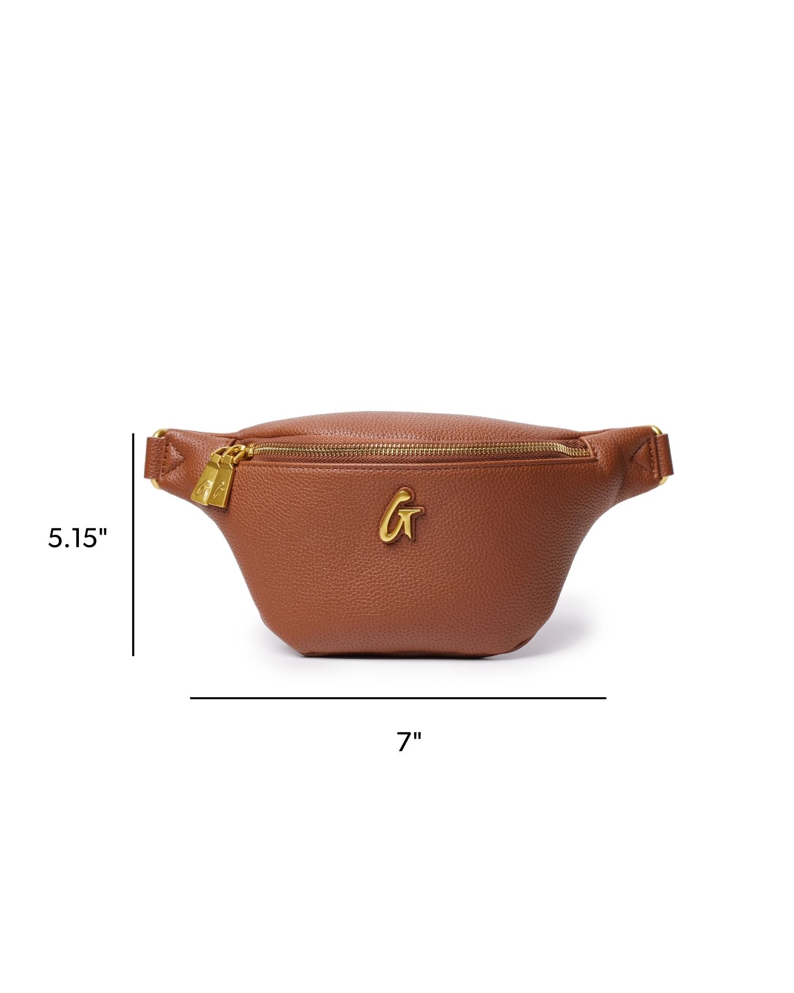 MINI PEBBLE FANNY PACK - BROWN
