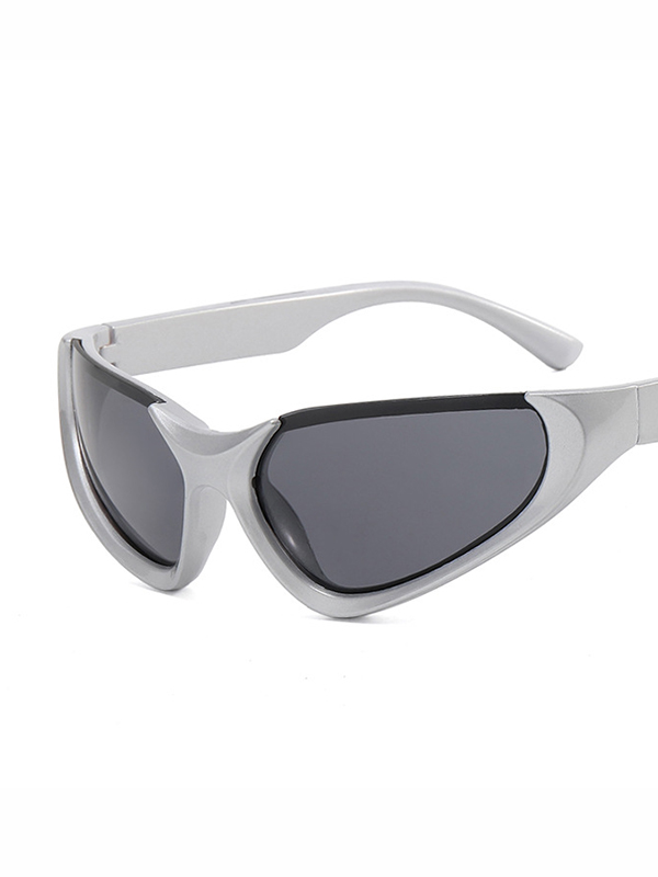 Geometric Sun-Protection Sunglasses Accessories