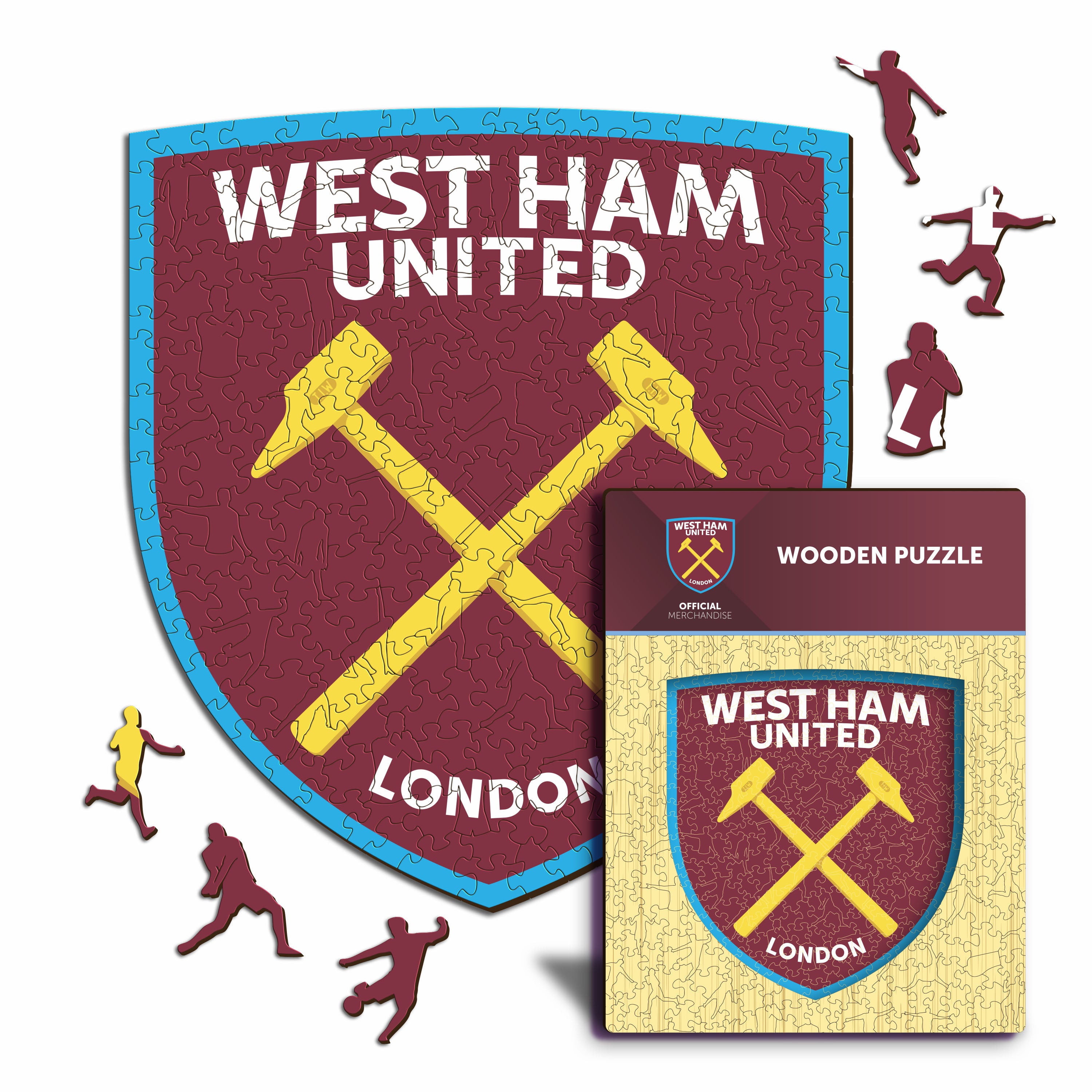 West Ham United FC® Logo - Wooden Puzzle