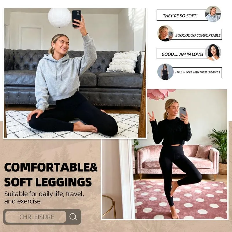 Winter Thick Warm FLeece Lined Leggings