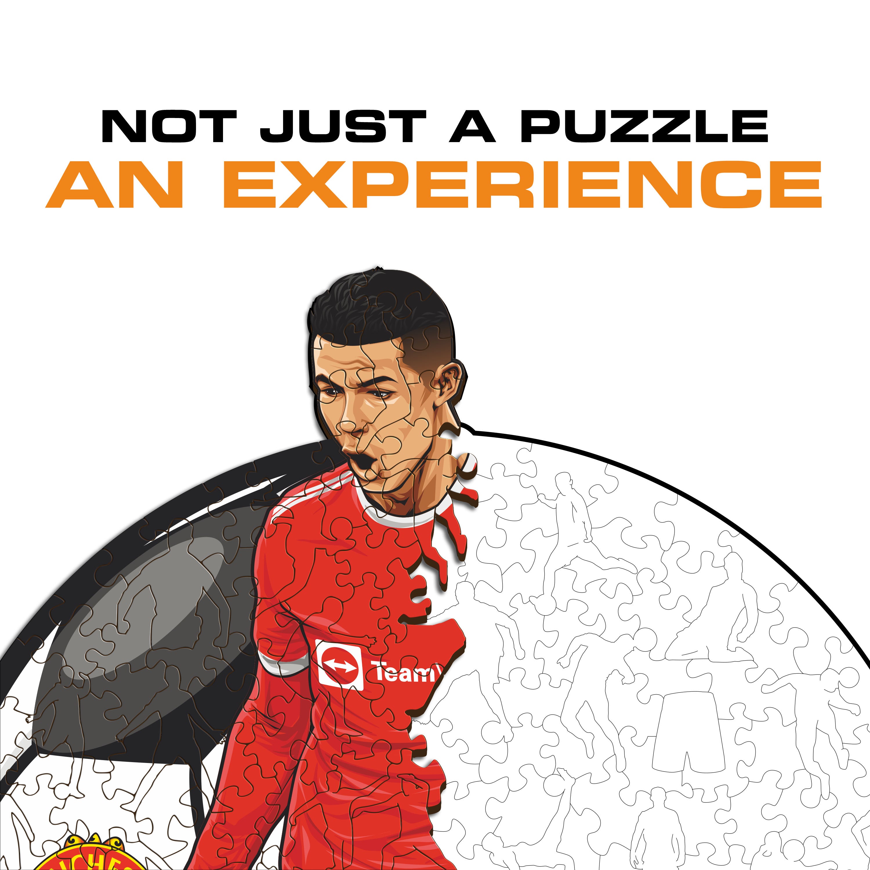 Cristiano Ronaldo - Wooden Puzzle