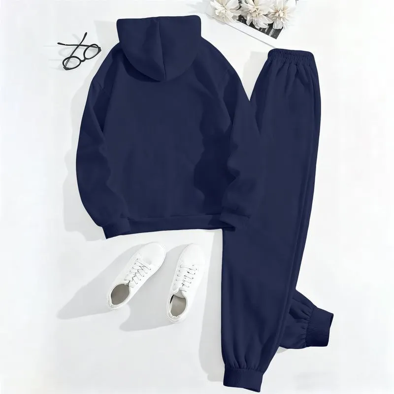 Women's Milano prints City print hoodie and drawstring track pants set