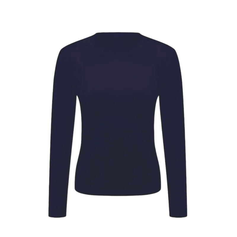 Women's Thermal Long Sleeve Top - Lightweight Warm Base Layer for Casual