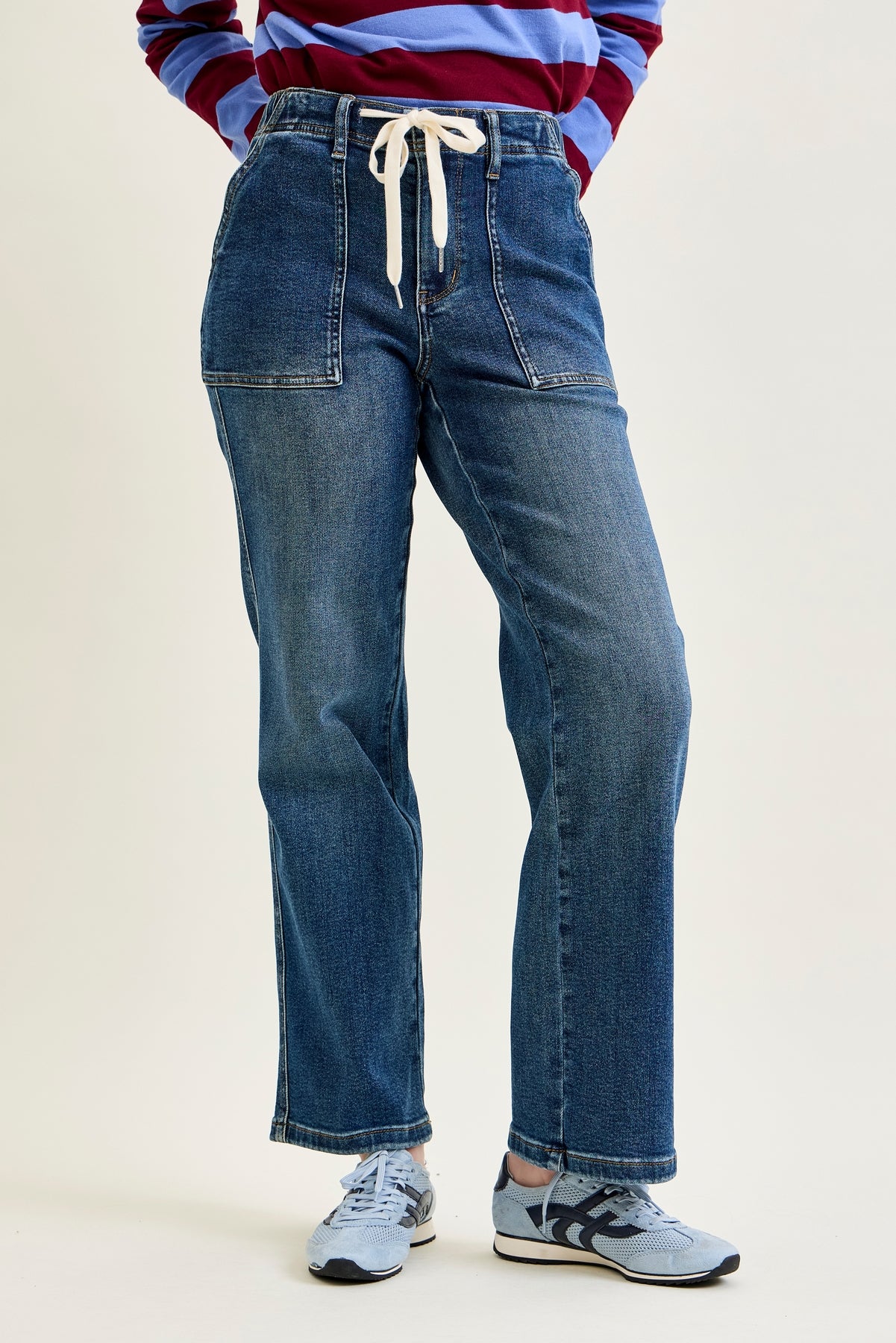 Blair High Rise Drawstring Wide Leg