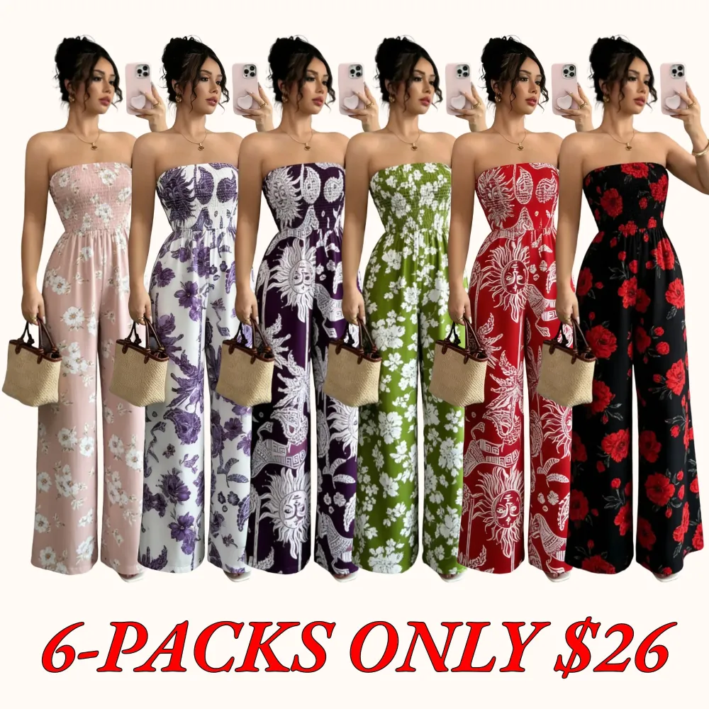 Women's Slim-Fit Casual Woven Jumpsuit