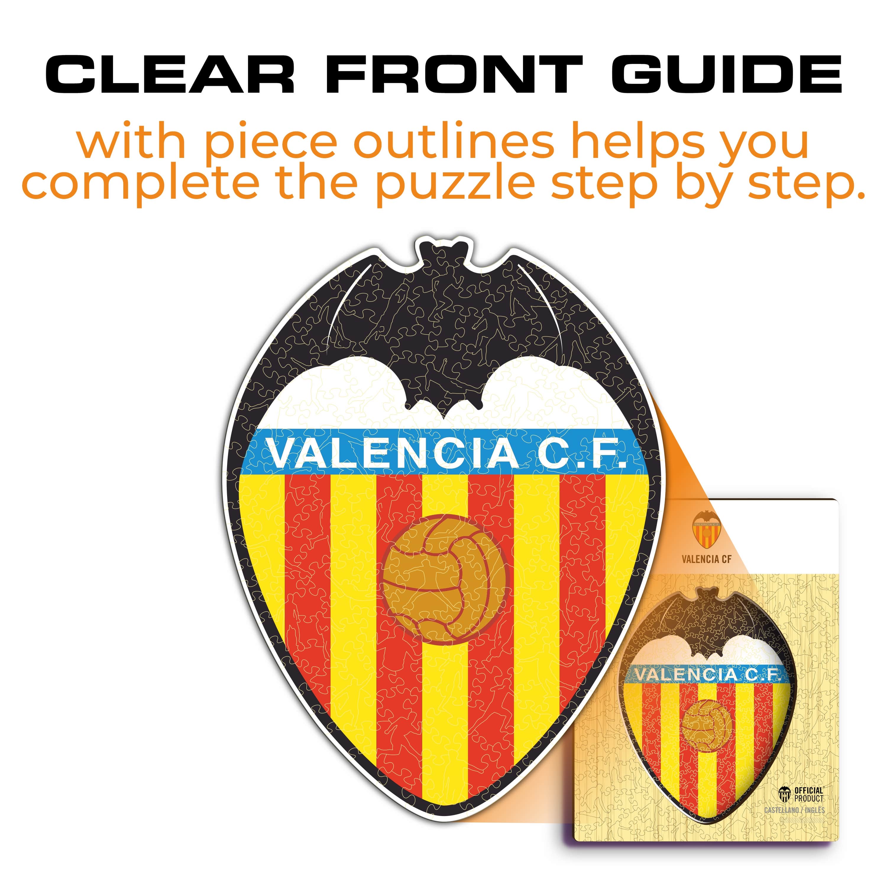 Valencia CF® Logo - Wooden Puzzle