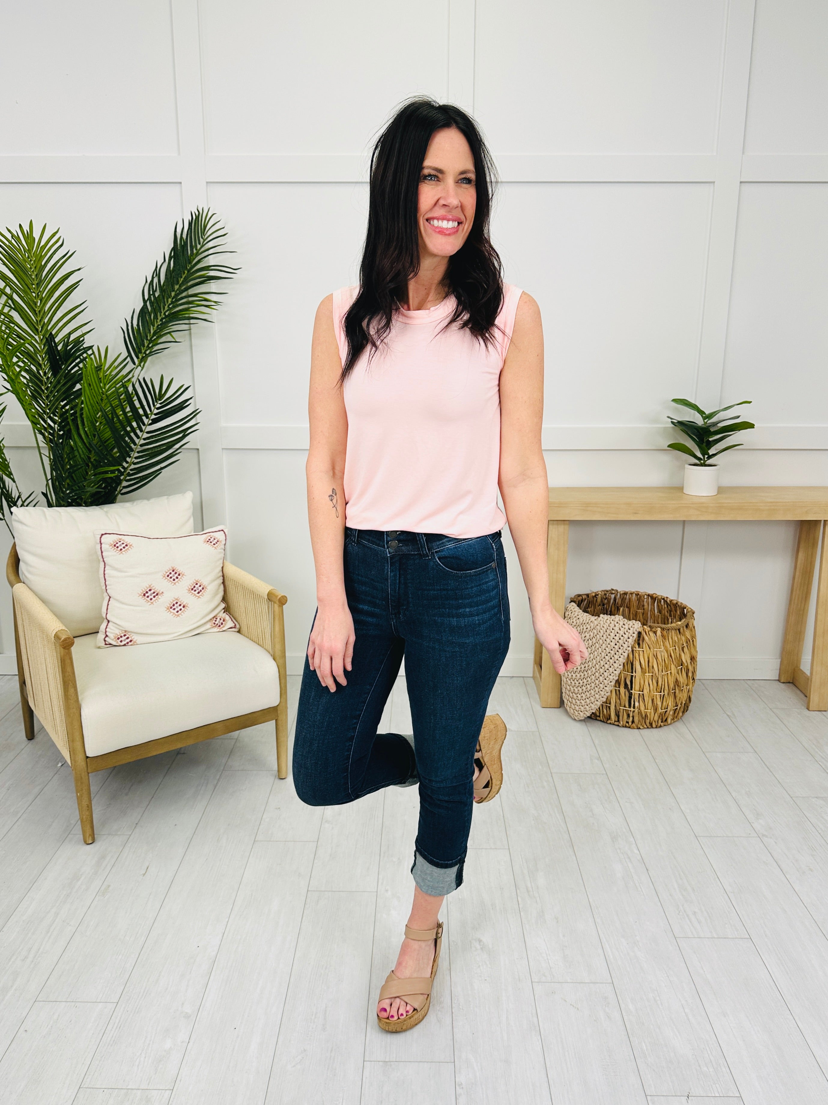 Judy Blue Double Take High Rise Capris