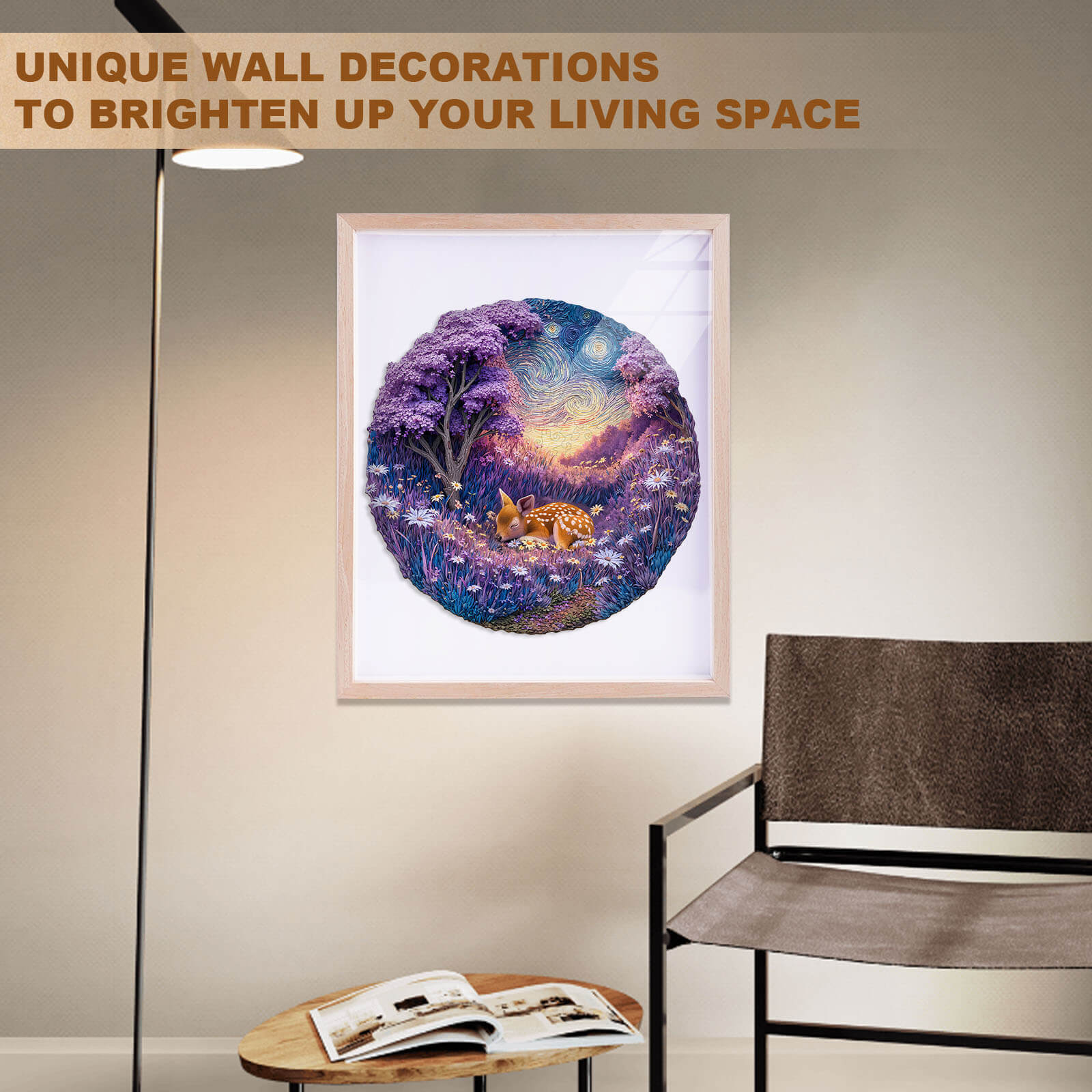 Cute little deer Wooden Jigsaw Puzzle