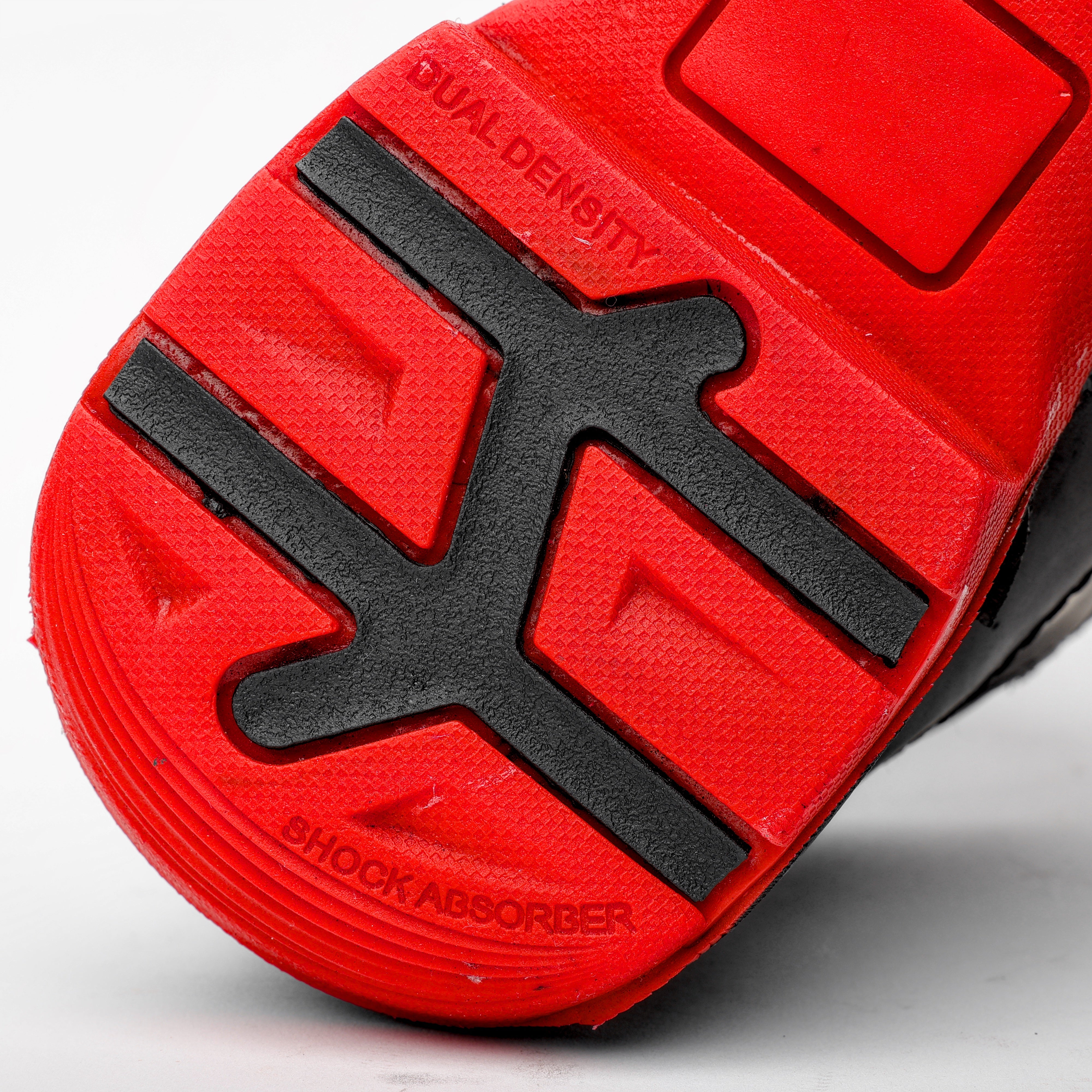 Black Stingray Leather Botin With 3D Lightweight Soles - Square Toe