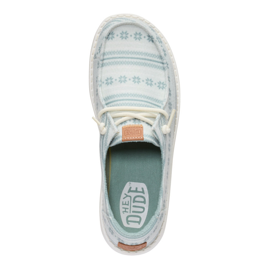 Wendy Nordic Sweater - Iceberg Green/Multi