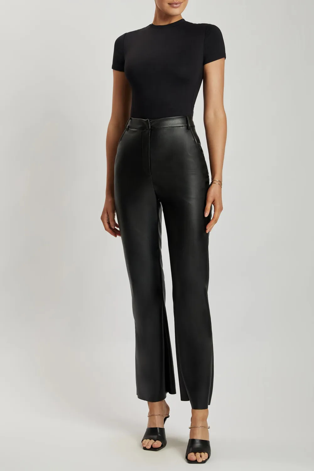 Crew Neck Short Sleeve Bodysuit