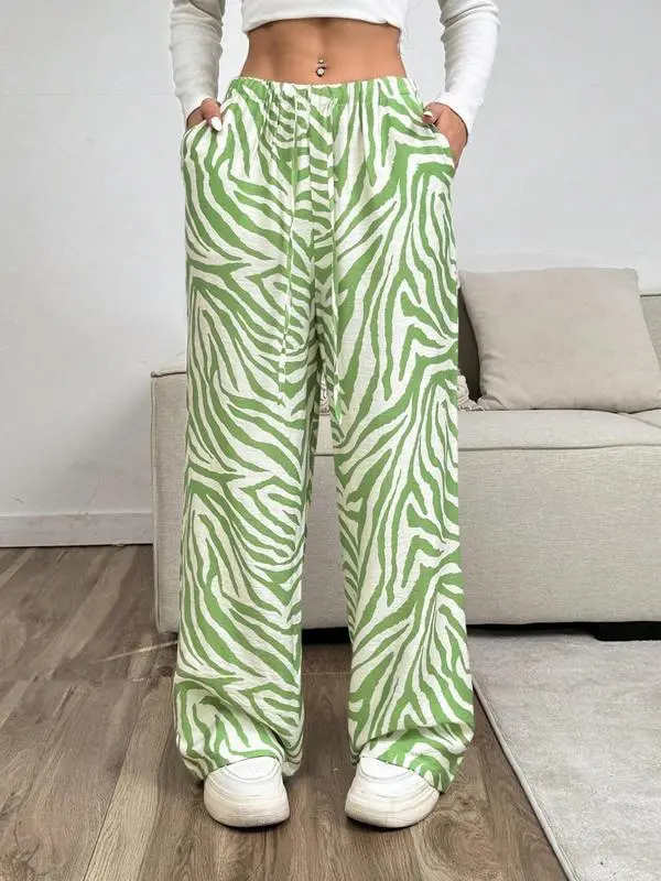 Women's Leopard Print Wide Leg Pants (Less than $3 each!)