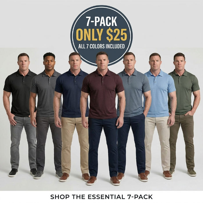 Men's Ultra-Comfortable Performance Polo Shirt