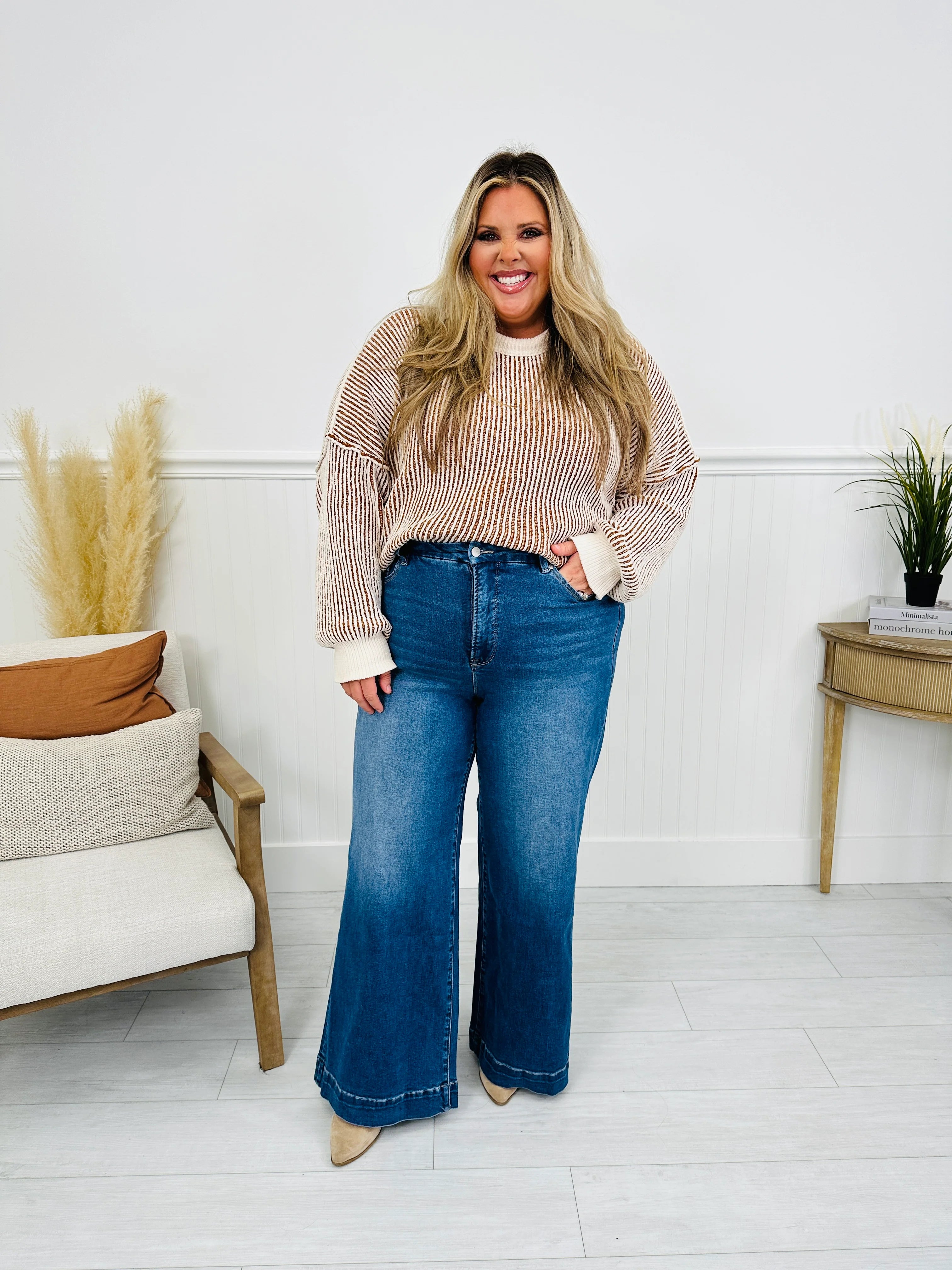 Ready to Roll Retro Wide Leg Jeans in Three Inseams