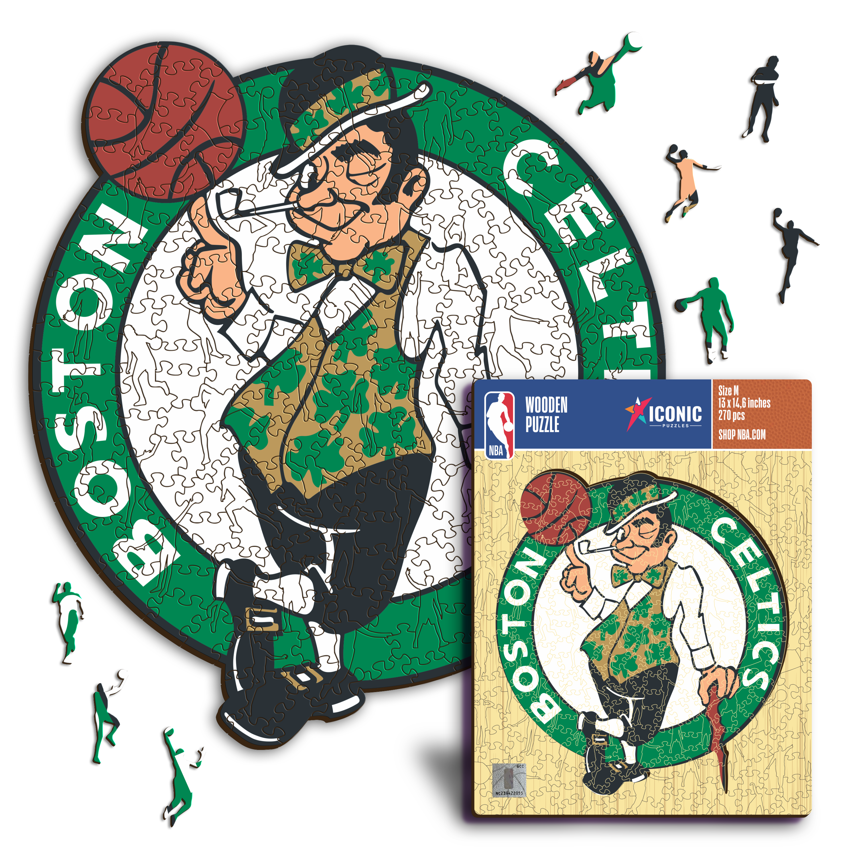 Boston Celtics™ - Wooden Puzzle